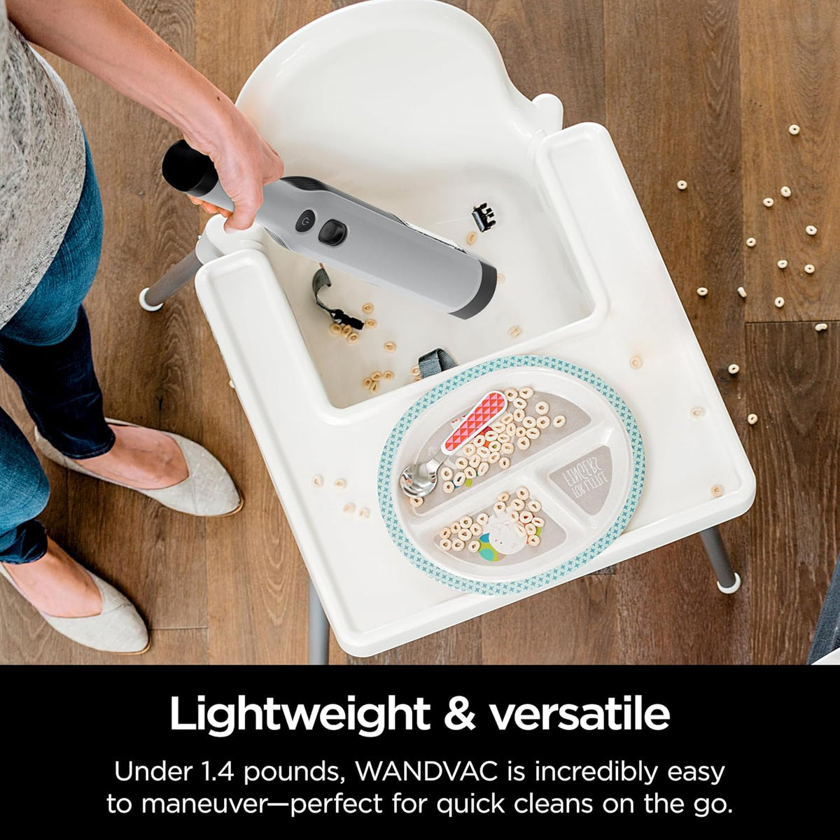 NESTILY SwiftClean™ — Ultra-Slim Cordless Handheld Vacuum (with Precision Scrub Brush)